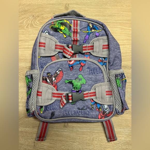 Pottery Barn Marvel Avengers Glow-in-the-Dark Backpack Mini - Picture 2 of 11